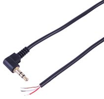 PSG09052 - Stereo 3.5mm Plug to Bare End Audio Lead, 2m