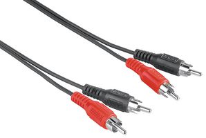 205086 - Stereo RCA Audio Lead, 2.5m