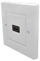 F267SA - 1 Gang HDMI 2.0 Multimedia Wallplate