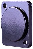 F267YG - Metal D-Series Blanking Plate, Black