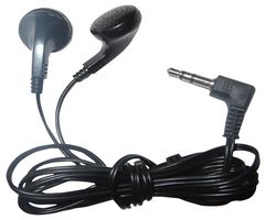 BA069FD - Stereo Earphones with 1.2m Lead, 100 Bulk Pack