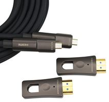 HDMIL10FD - High Speed Fibre Optical 4K HDMI Lead with Ethernet & Detachable Ends, 10m