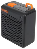 MP85-BLACK - Portable Bluetooth Wireless Speaker, Black / Orange