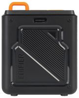 MP85-BLACK - Portable Bluetooth Wireless Speaker, Black / Orange