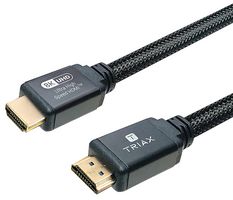 370731 - Certified Ultra High Speed 8K 60Hz HDMI Lead, Male to Male, Gold Contacts, 3m