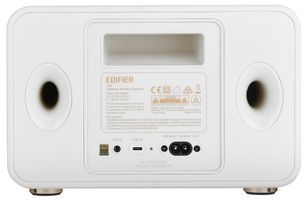 D32-WHITE - D32 Tabletop Bluetooth Wireless Speaker, White