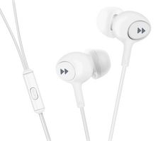 GVEB13/WE - Mobile Buds Stereo Earphones with Remote & Microphone, White
