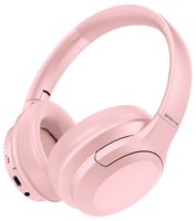 GVBT1700PK - Rhythm Wireless Over-Ear Headphones with Active Noise Cancelling, Pink