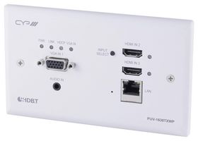 PUV-1630TXWP-UK - HDBaseT Switching UK Wallplate Transmitter for Reverse Power PUV-1600 Series