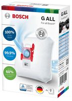 BBZ41FGALL - Genuine Bosch Vacuum Bags G Type - 4 Pack