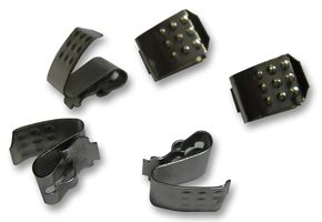 204 - Snap-On Battery Contacts, AAAA / AAA / N Single, 5 Pack
