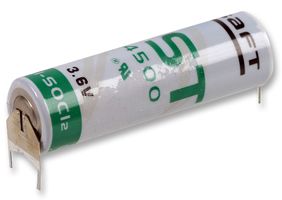 LST145003PFRP - AA 3.6V Lithium Thionyl Chloride Battery, PCB Mount