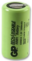 GP330SCHHB - Industrial NiMH Rechargeable Sub C Battery 3.3Ah Tagged