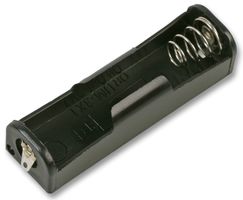 23VB11D - AA Battery Holder with Coil Spring Contact, Solder Tagged