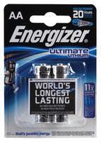629762 - Ultimate Lithium AA Batteries, 2 Pack