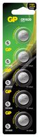 GPPBL1620033 - CR1620 3V Lithium Button Cell Batteries, 5 Pack