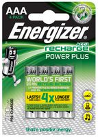 638626 - ACCU Recharge Power Plus NiMH AAA Batteries 700mAh 4 Pack