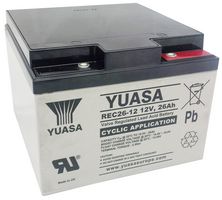 REC26-12 - 12V 26Ah VRLA Deep Cycle Battery