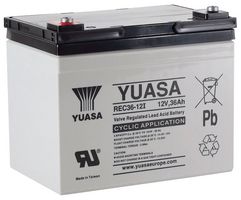REC36-12 - 12V 36Ah VRLA Deep Cycle Battery