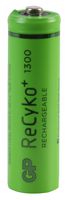GPRHC132E006 - ReCyko+ Pre-Charged NiMH Rechargeable AA Battery, 1300mAh Single (Bulk)