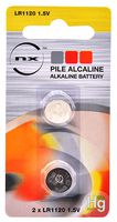 PBA9007 - 191 LR55 Alkaline Button Cell Batteries 2 Pack