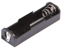 MP000321 - 1x AA Battery Holder Coil Spring Contact, Solder Tag