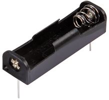MP000324 - 1x AA Battery Holder Coil Spring Contact, PCB Pins