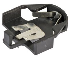 MP000361 - PCB Mount CR2032 Battery Holder, Flat Black