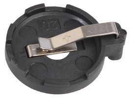 MP000362 - PCB Mount CR2032 Battery Holder, Black