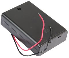 MP000369 - Enclosed 3x AA Battery Holder with Wire Leads