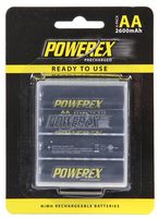 MHRAA4P4 - Pre-Charged NiMH Rechargeable AA Batteries, 2600mAh 4 Pack