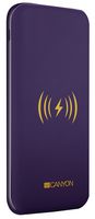 CNS-TPBW8P - Power Bank with Wireless Charger 8000mAh, Purple