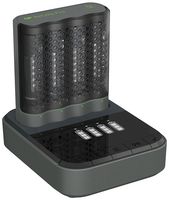 GPACSP461010 - P461 USB Pro Charger with D461 LCD Dock and 4x AA ReCyko Pro NiMH Batteries