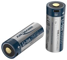 1307-0012 - 26650 5100mAh Lithium Ion Battery with USB-C Charging