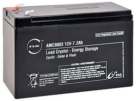 AMC9003 - 12V 7.2Ah Cyclic Lead Crystal Battery