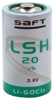 LSH20 - D 3.6V 13Ah Lithium Thionyl Chloride Battery