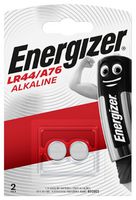 623055 - A76 LR44 1.5V Miniature Alkaline Button Cell Batteries, 2 Pack
