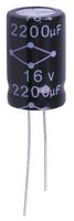 MCGPR16V228M13X21 - Electrolytic Capacitor, 2200 µF, 16 V, ± 20%, Through Hole, Polar