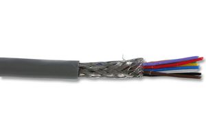 MP002351 - 7-1-9C 9-Core Screened Cable, 0.1mm, Black, 100m