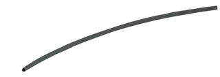 SPI16/1.2M/BLACK - 1.6mm Heat Shrink Tubing Flexible Polyolefin – Black 1.2m