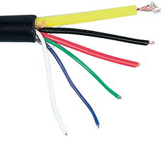 PP01101 - 4-Core CCTV Cable 7/0.2mm Black 5mm x 100m
