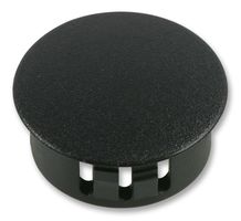 46018 - Domed Blanking Plugs Black 25.4mm 100 Pack