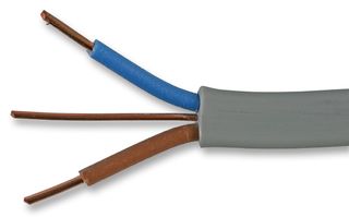 6242Y1MM5M - 6242Y 1mm Twin & Earth Cable, 5m