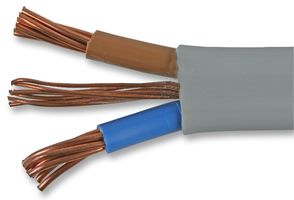 6242Y10.00MM5M - 6242YH, Twin and Earth Cable, 10mm, 5m, Grey
