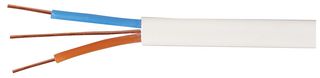 6242Y2.5MM100MLSOH - 6242BH Twin and Earth Cable, 2.5mm, LSOH, 100m, White