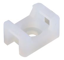PP01134 - Saddle Tie Mounts 4.8mm Cable Tie Width Natural 100 Pack