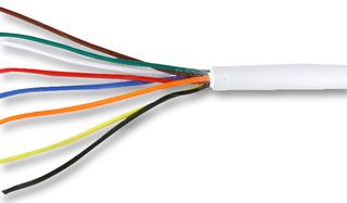 PP01404 - Alarm / Signal Cable CCA Conductors 8-Core LSF Jacket White 100m