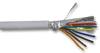 PP01181 - 8-Core Screened Alarm/Signal Cable White CCA 100m Reel