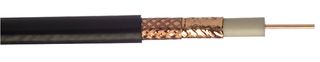 WF165 BLACK 50M - WF165 Coaxial Cable Black 50m Reel