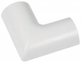 FLFB3015W-5PK - Flat Bend Clip-Over 30 x 15mm White 5 Pack